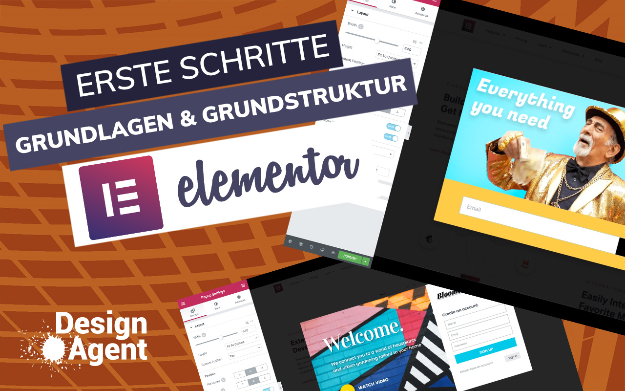 Erste Schritte Elementor WordPress | Design Agent