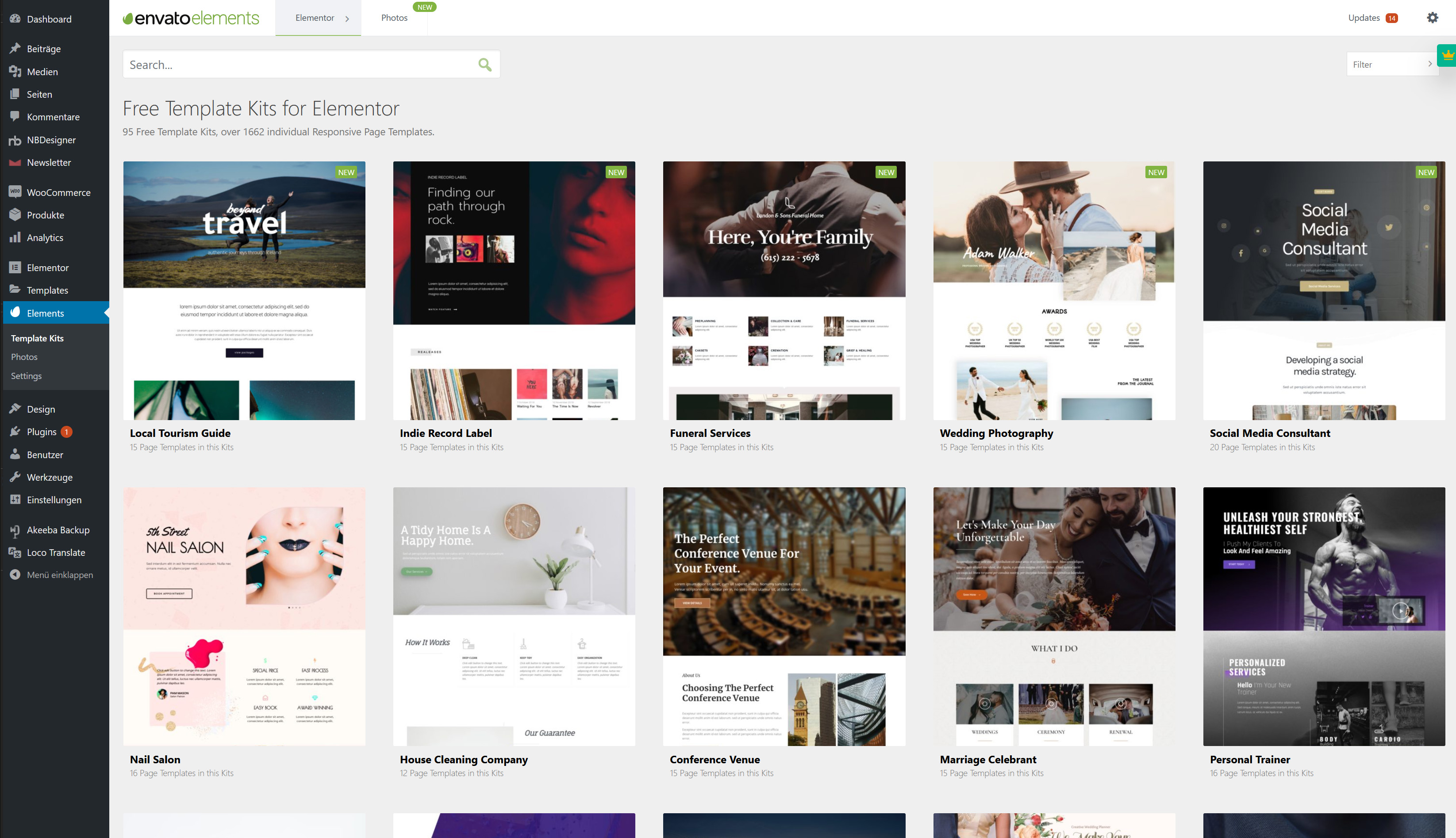 envato-elementor-templates Envato Templates